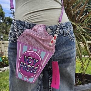 BETSEY JOHNSON KITSCH FROSTY CROSSBODY